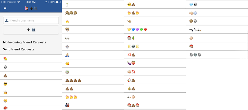 Illustration for article titled My Day on the Emoji-Only Social Network, Translated (I Think)